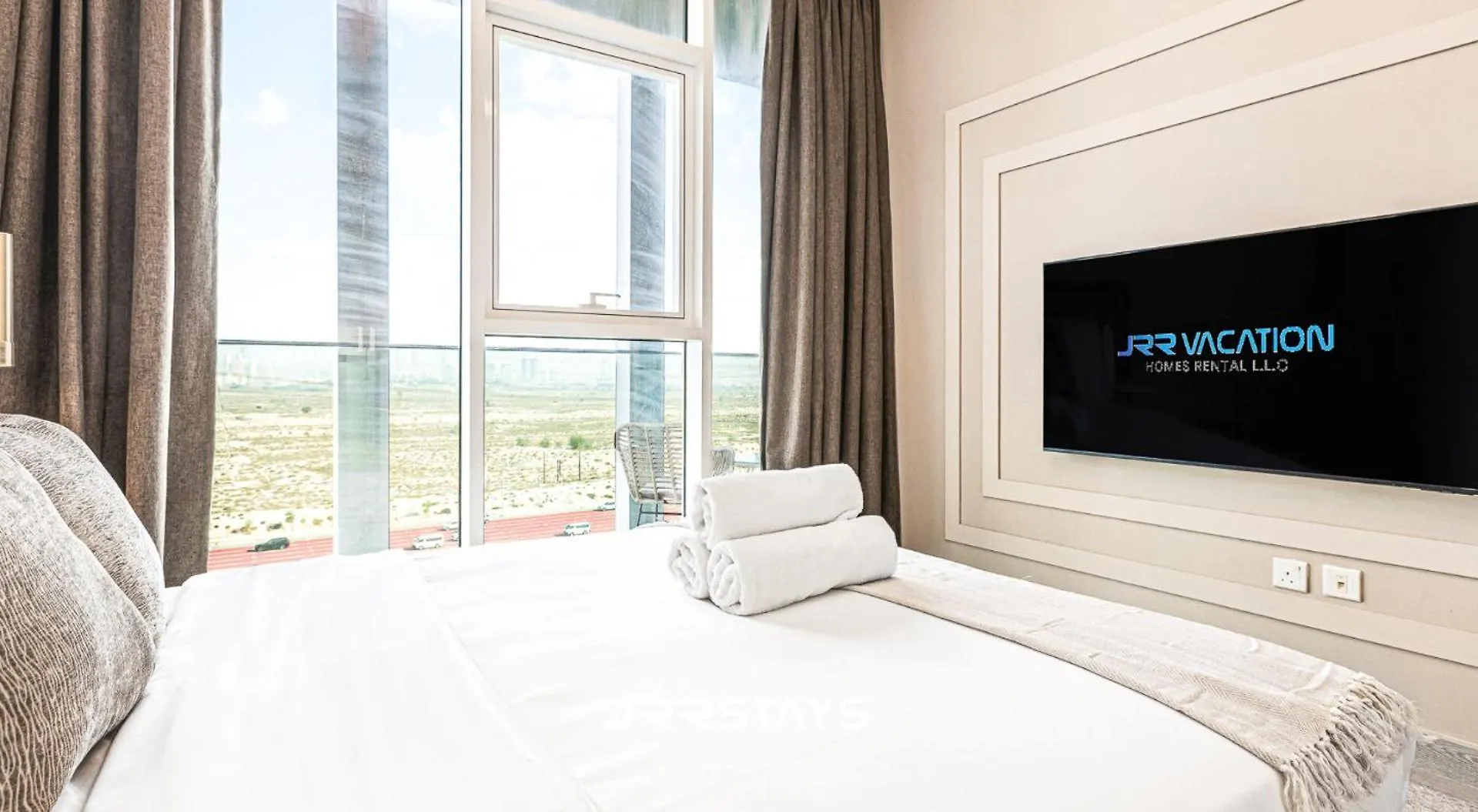公寓 迪拜Sophisticated Luxury 1Br - Modern Design - Jvc公寓