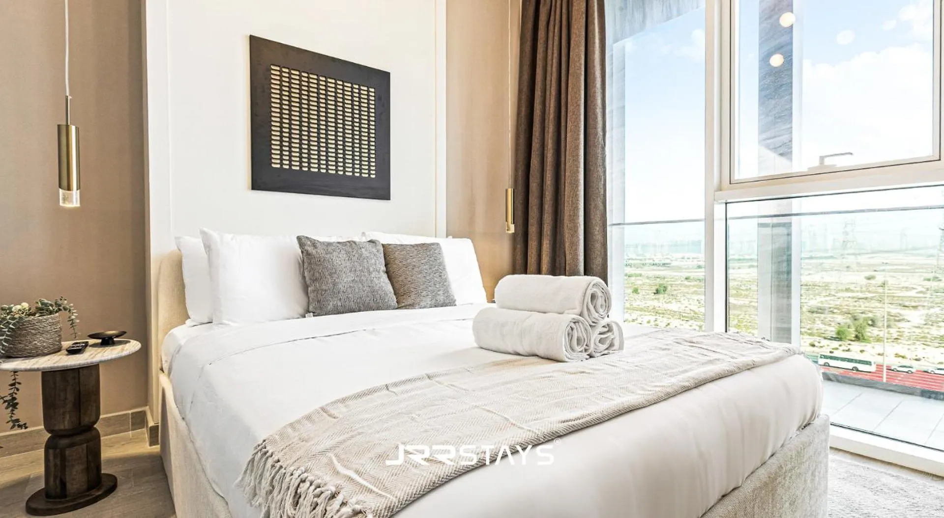 شقة Sophisticated Luxury 1Br - Modern Design - Jvc دبي